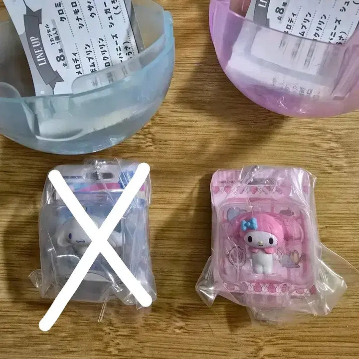 [BUNJANG] Sanrio Package Miniature Gacha My Melody (Sealed) / (미개봉) 산리오 패키지 미니어쳐 가챠 마이멜로디