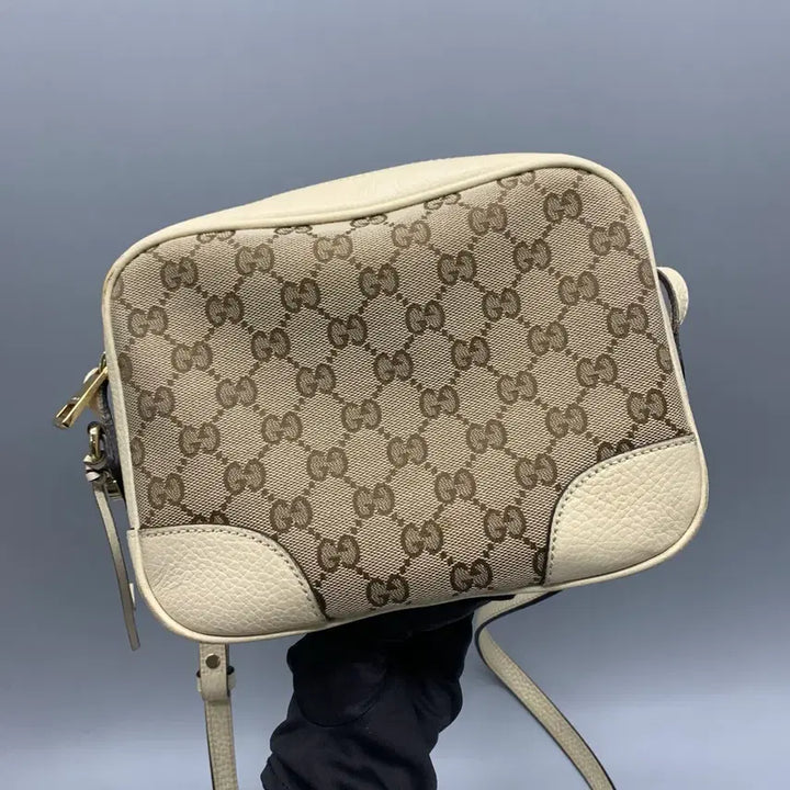 [BUNJANG] Gucci GG Jacquard Camera Bag Ivory / 267001296 구찌 GG 자가드 카메라백 아이보리 449413