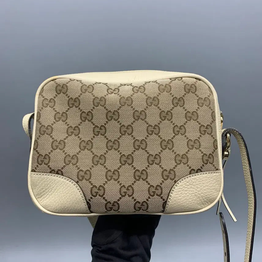 [BUNJANG] Gucci GG Jacquard Camera Bag Ivory / 267001296 구찌 GG 자가드 카메라백 아이보리 449413