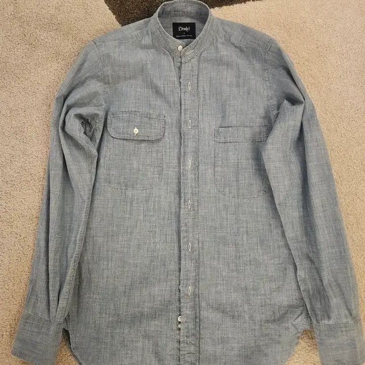 [BUNJANG] Drakes Chambray Shirt / 드레익스 샴브레이 셔츠