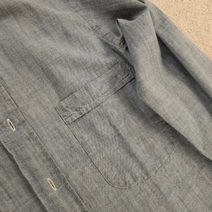 [BUNJANG] Drakes Chambray Shirt / 드레익스 샴브레이 셔츠