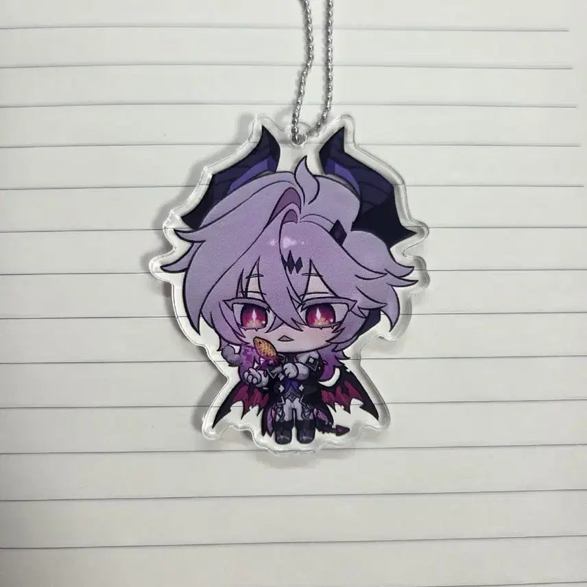 [BUNJANG] Genshin Impact Dvalin Acrylic Keychain / 원신 두린 아크릴 키링