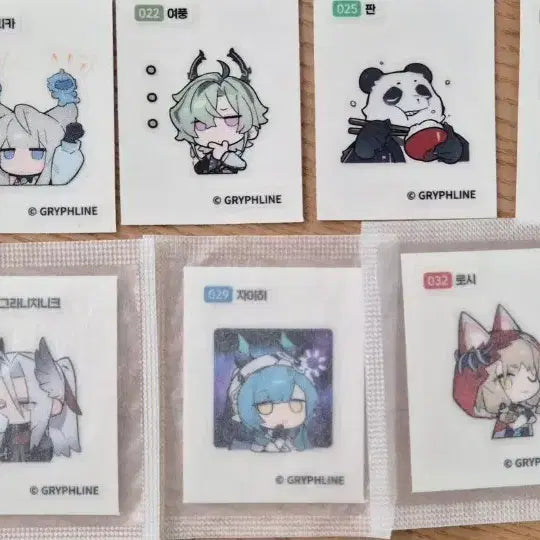 [BUNJANG] Endfield GS Collaboration Sticker Collection / 최저가)엔드필드 gs콜라보 띠부띠부 씰 판매&amp;교환