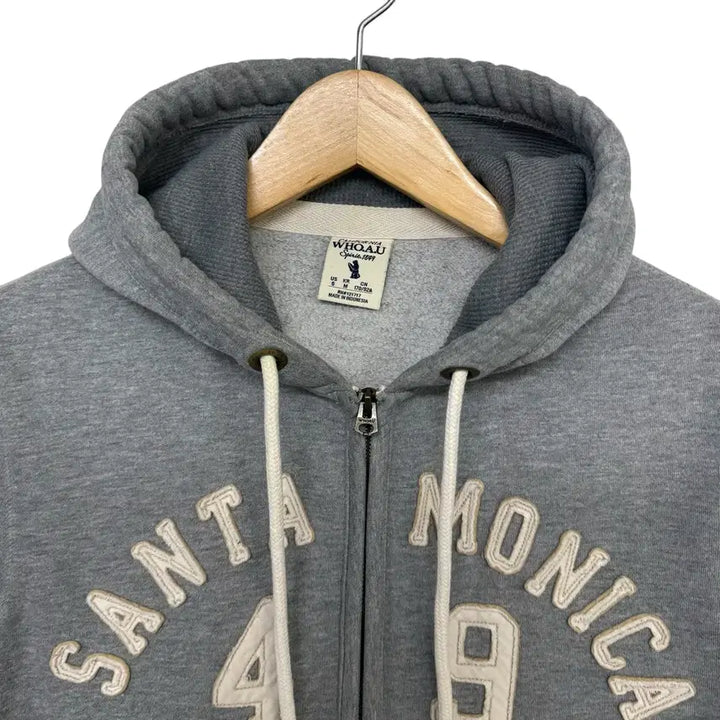 [BUNJANG] Whoohoo Arch Logo Hoodie Zip-up / 후아유 아치로고 후드집업