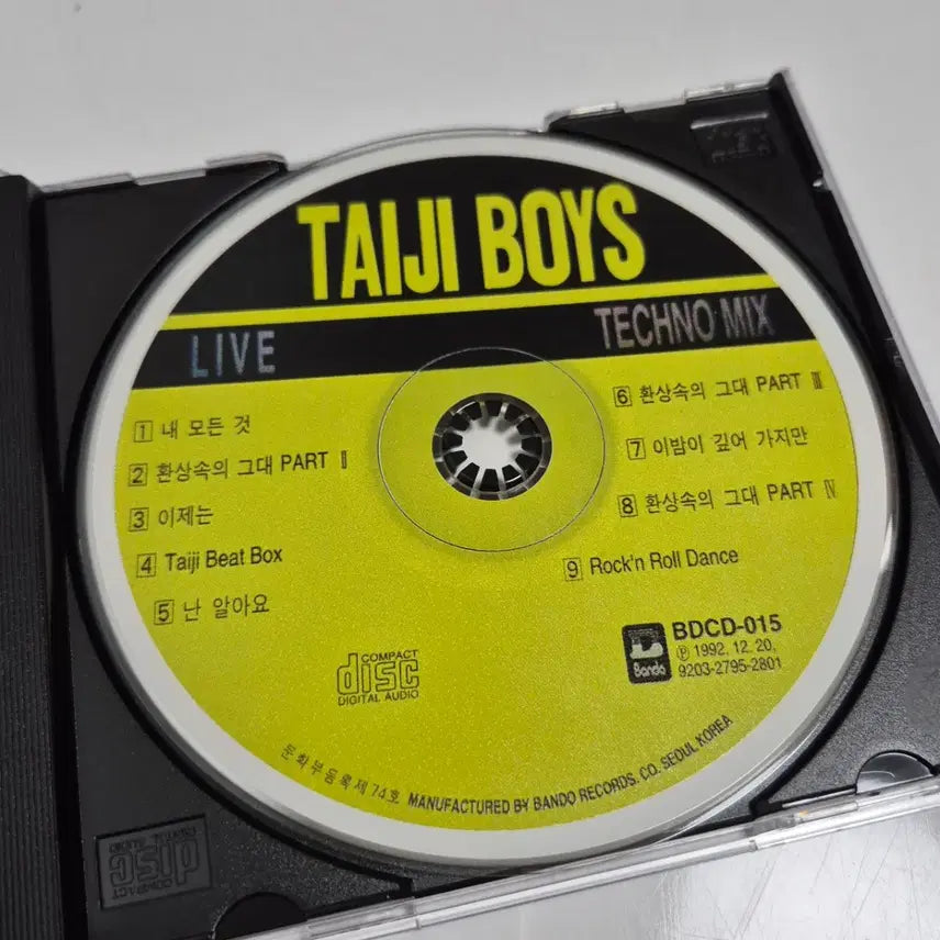 [BUNJANG] Seo Taiji and Boys Live &amp; Technics CD Album / 서태지와 아이들 라이브 &amp; 테크노믹스 CD 앨범