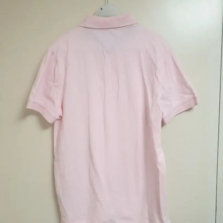 [BUNJANG] Tommy Hilfiger Pink Polo T-Shirt - Size S/P / [여성] 타미힐피거 핑크 카라티 S/P