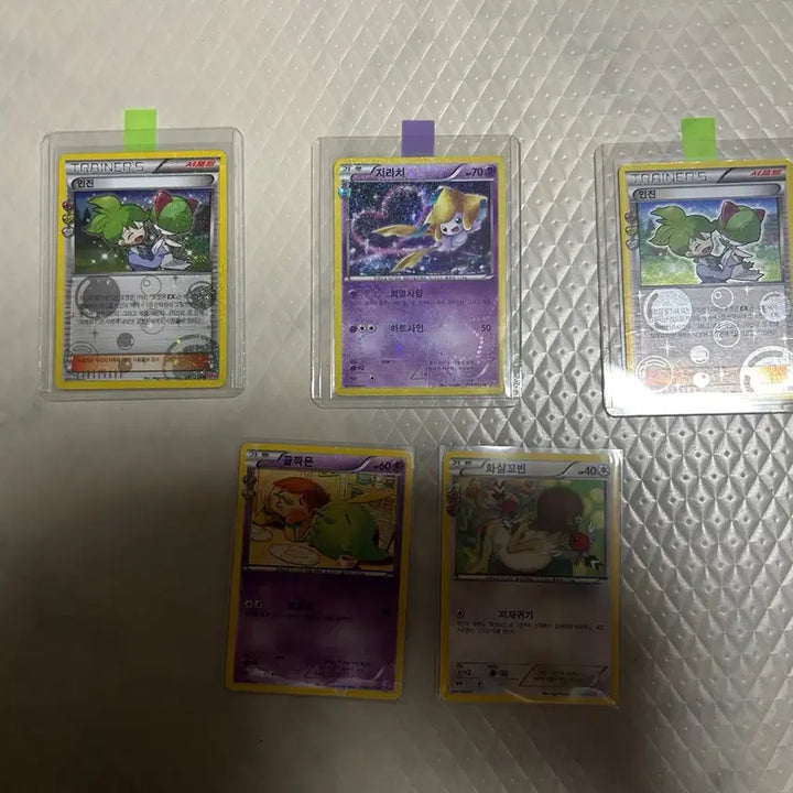 [BUNJANG] Pokemon Card Bundle Set (Jirachi, Gorebyss, Oricorio) / 포켓몬카드 심쿵 민진 지라치 꼴깍몬 화살꼬빈 일괄