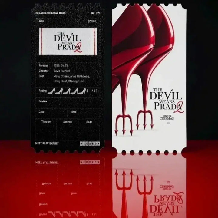 [BUNJANG] The Devil Wears Prada 2 Original Ticket / 악마는 프라다를 입는다2 오리지널티켓