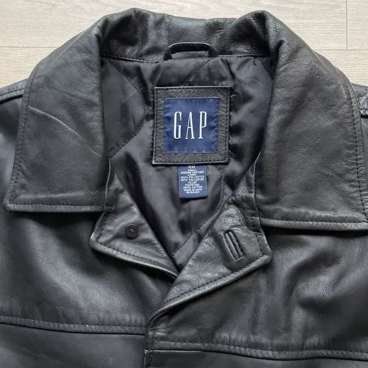 [BUNJANG] XXL 90s Old Gap Leather Car Coat / [XXL] 90s 올드갭 레더 카코트 gap carcoat