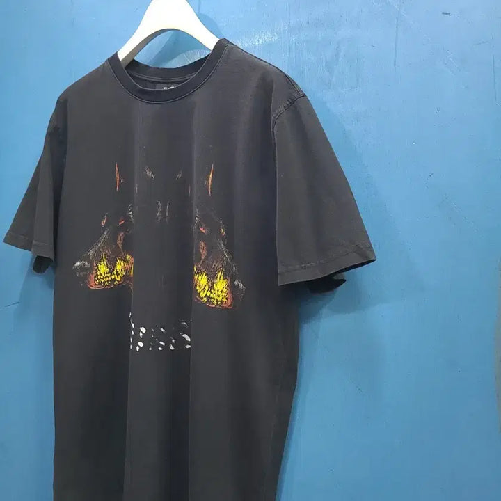 [BUNJANG] Givenchy 2013 Fall/Winter Doberman Print Short Sleeve T-Shirt XL / 13년된 13fw 빈티지 지방시 도베르만 반팔티 XL