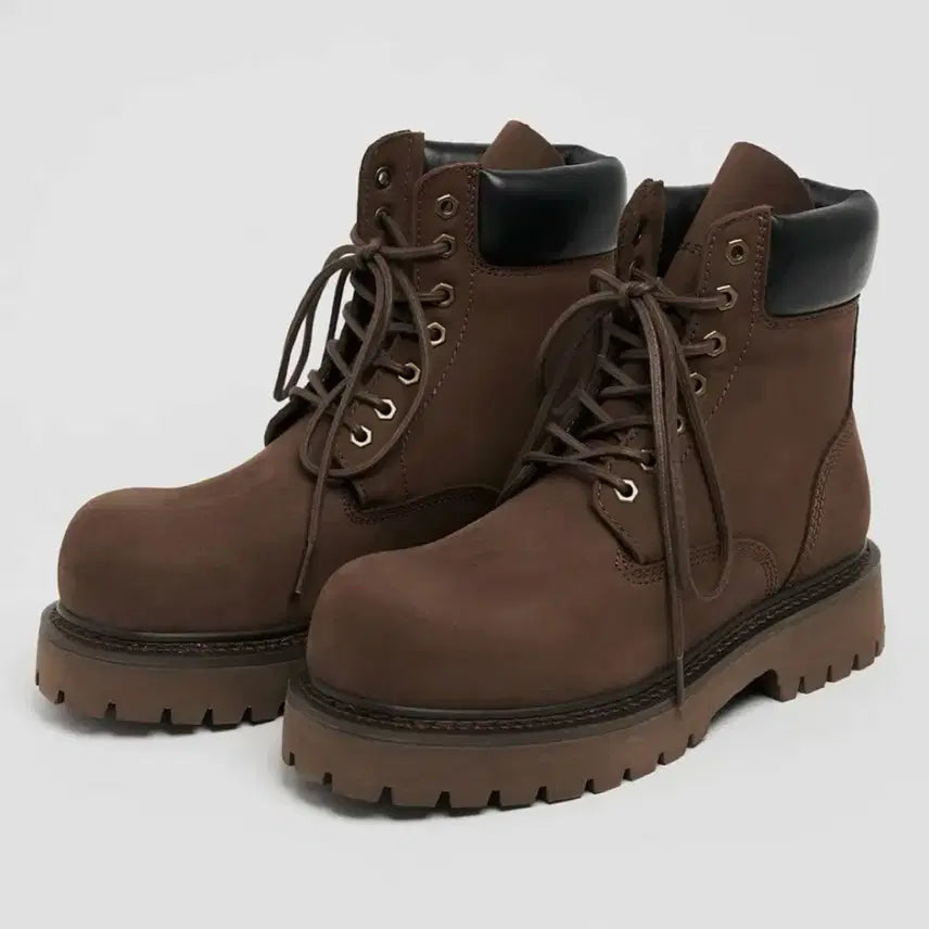 [BUNJANG] Lost Garden Route Brown Walker Boots / 로스트가든 루트브라운 워커 부츠 40(KR250)