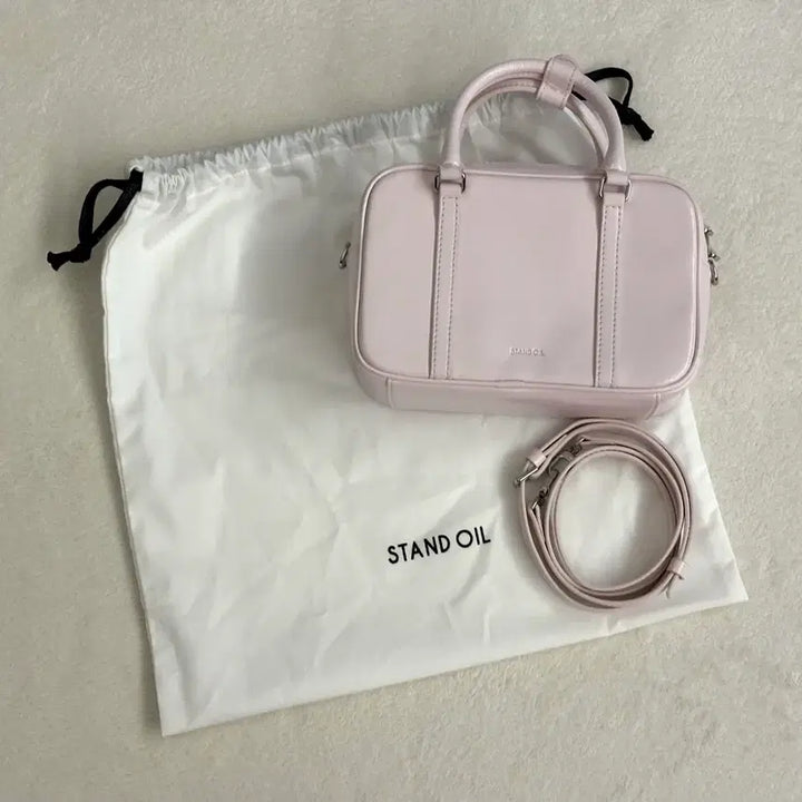 [BUNJANG] Stand Oil Baby Pink Shoulder Bag / 스탠드오일 가방
