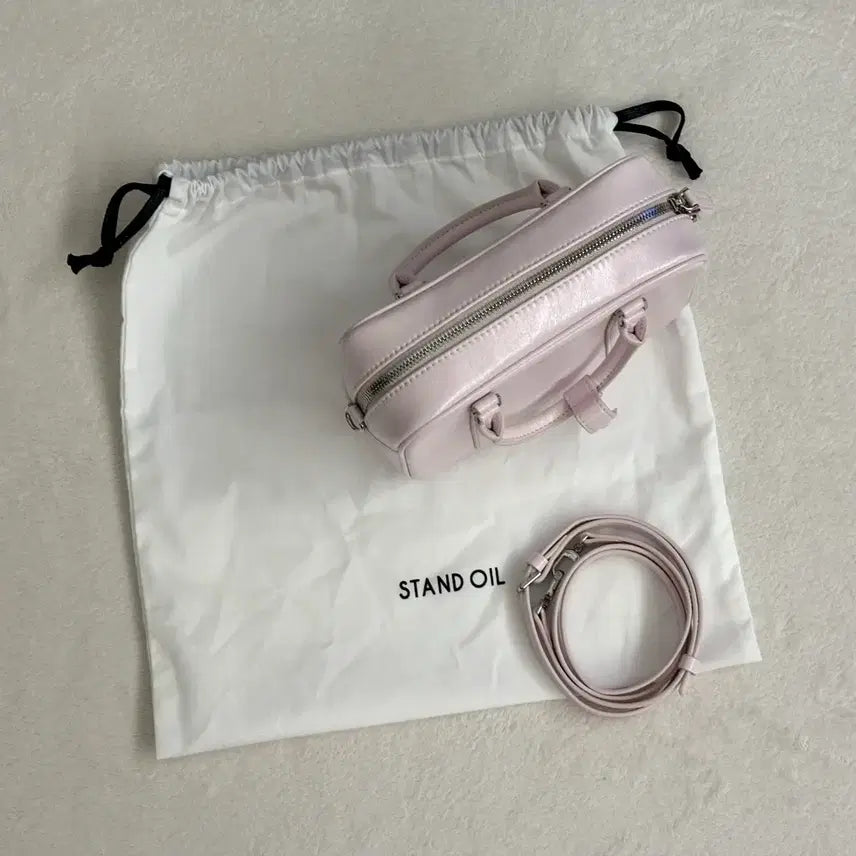 [BUNJANG] Stand Oil Baby Pink Shoulder Bag / 스탠드오일 가방