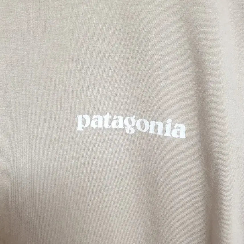 [BUNJANG] Patagonia Beige Short Sleeve T-Shirt L / [여성] 파타고니아 베이지 반팔티 L