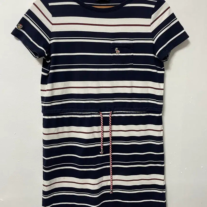 [BUNJANG] HAZZYS Cotton Spandex Short Sleeve Dress / 55-66 HAZZYS 헤지스 면 스판 원피스 반팔티 정품
