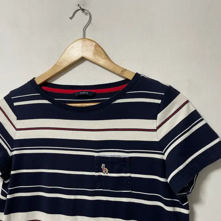[BUNJANG] HAZZYS Cotton Spandex Short Sleeve Dress / 55-66 HAZZYS 헤지스 면 스판 원피스 반팔티 정품