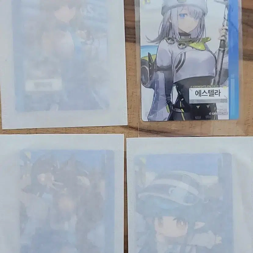 [BUNJANG] Arknights: Endfield GS25 Photocard Bundle Set (4 Types) / 명일방주 엔드필드 GS25 포토카드4종 일괄 판매합니다