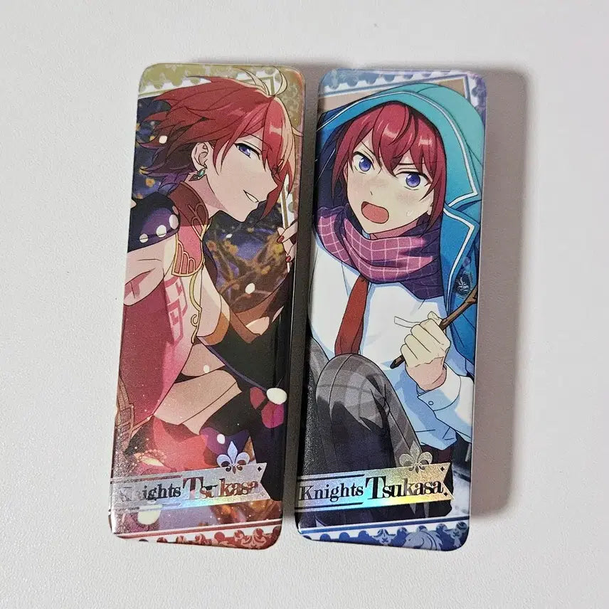 [BUNJANG] Ensemble Stars Tsukasa Square Can Badge Bundle Set / 앙스타 츠카사 사각 캔뱃지 롱뱃지 일괄