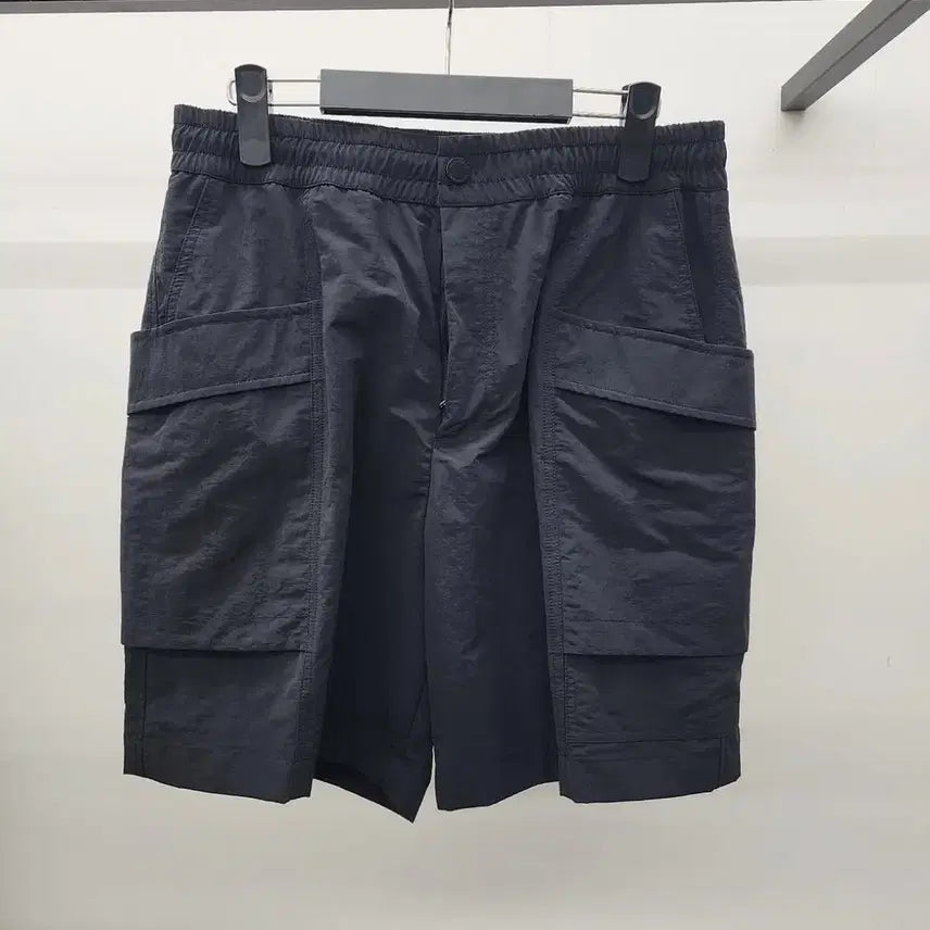 [BUNJANG] SolOm 23SS Black Nylon Cargo Shorts / [36] 솔옴 23ss 블랙 나일론 카고 쇼츠 반바지