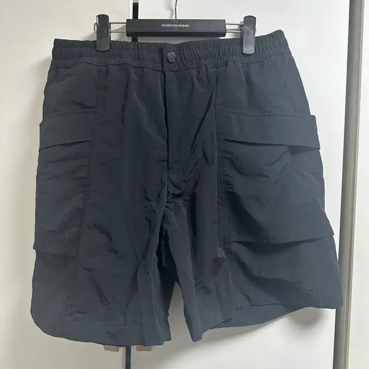 [BUNJANG] SolOm 23SS Black Nylon Cargo Shorts / [36] 솔옴 23ss 블랙 나일론 카고 쇼츠 반바지