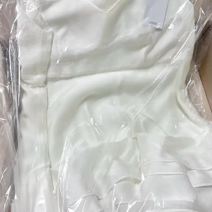 [BUNJANG] Ownt Sheer Layered Ops Short Length / 새상품 ) 온트 ownt Sheer Layered Ops 숏기장