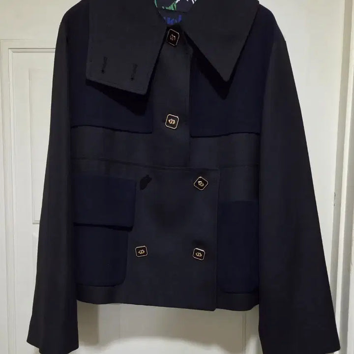 [BUNJANG] Lucky Chouette Trench Frill Jacket / 럭키슈에뜨 트렌치 프릴 자켓