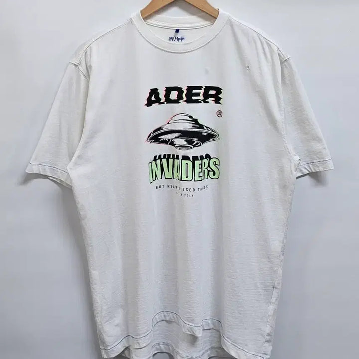[BUNJANG] Ader Error Space Invaders Short Sleeve T-Shirt A2 / 아더에러 스페이스 인베이더 반팔 티셔츠 A2