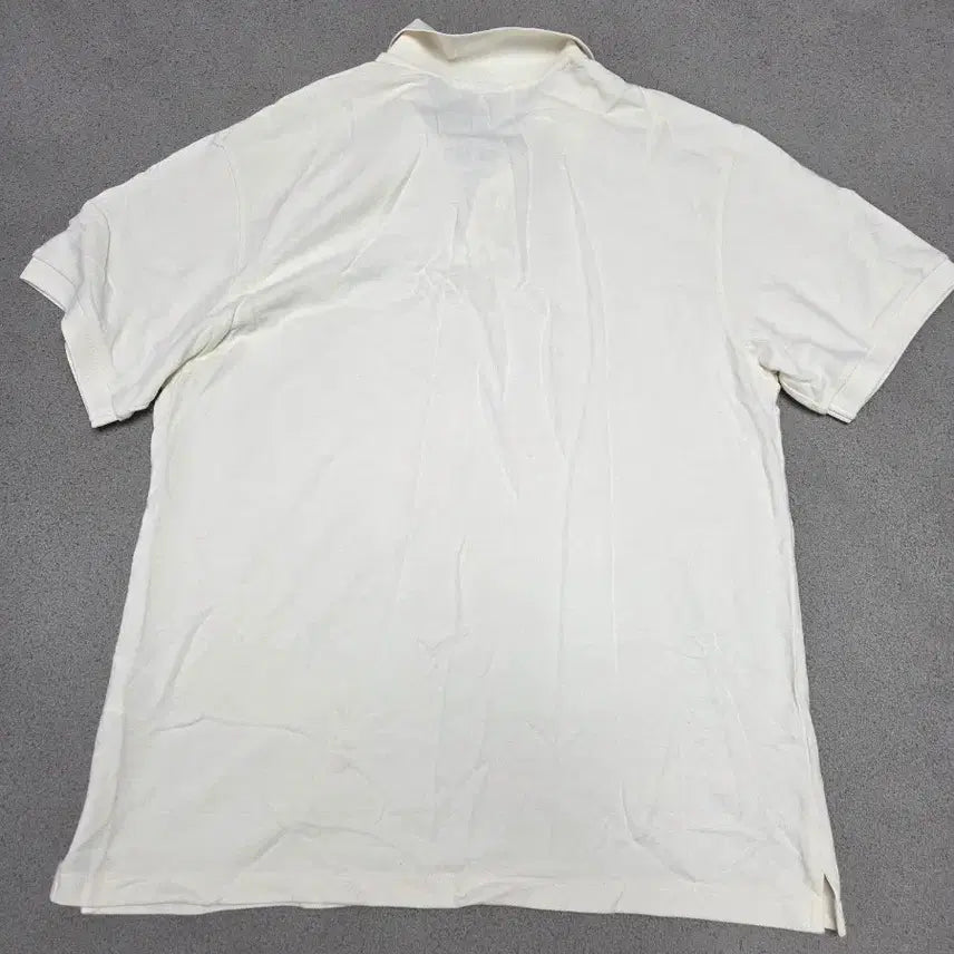 [BUNJANG] Lee Ivory Short Sleeve Polo T-Shirt / Lee 아이보리 반팔 폴로티