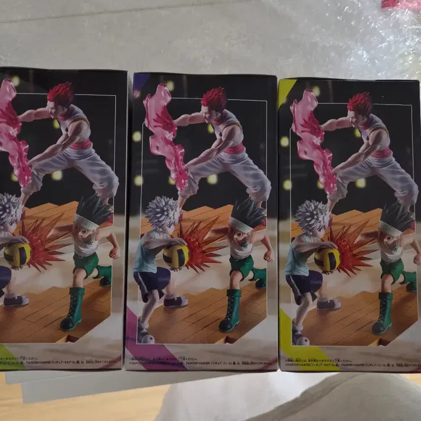 [BUNJANG] Hunter x Hunter Grid Island Set of 3 Sealed Figures (Gon, Killua, Hisoka) / [미개봉/일괄] 헌터헌터 그리드 아일랜드 피규어 G.I. 판매