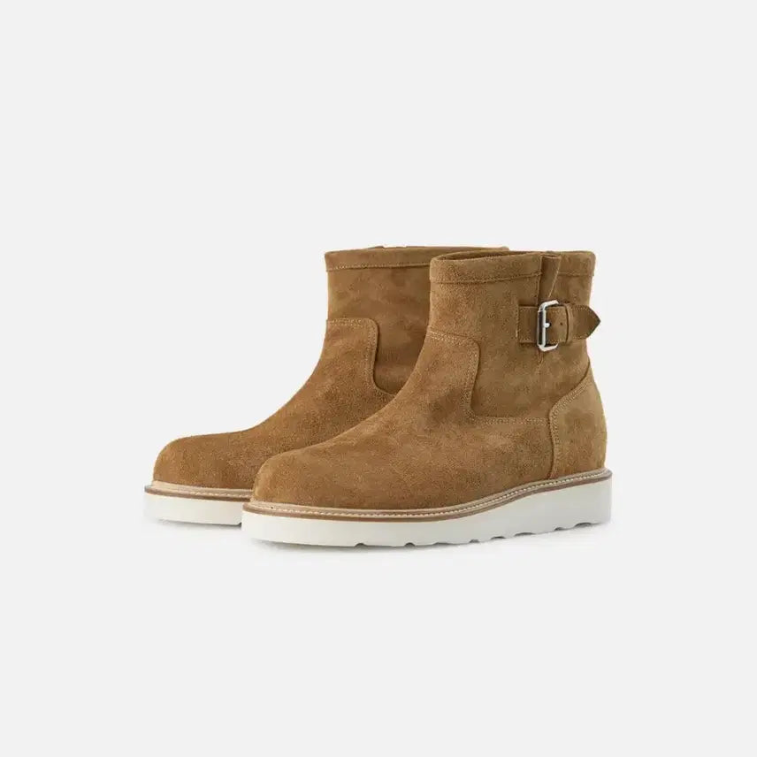 [BUNJANG] Brown Yak Suede Boots Size 42 (270mm) / 브라운야드 스웨이드 부츠 새제품 42(270)