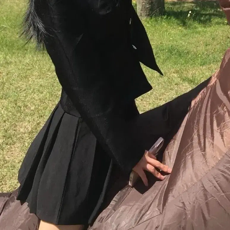 [BUNJANG] Vintage School Uniform Set (Tennis Skirt) Rental / 졸업사진 옛날 교복 대여(후기)