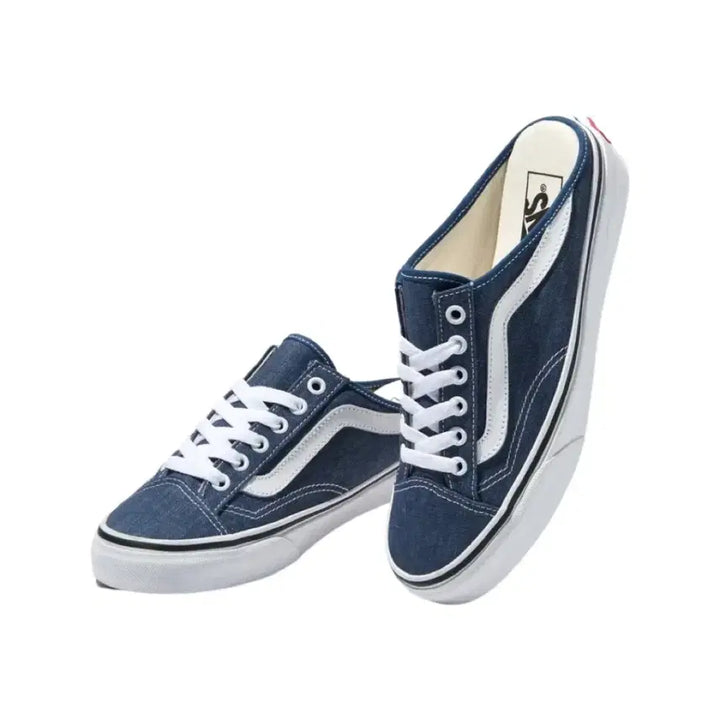 [BUNJANG] Vans Style 36 Mule Stone Wash Dark Denim Shoes 230 / 새상품 230 반스 스타일 36 뮬 스톤 워시 다크 데님