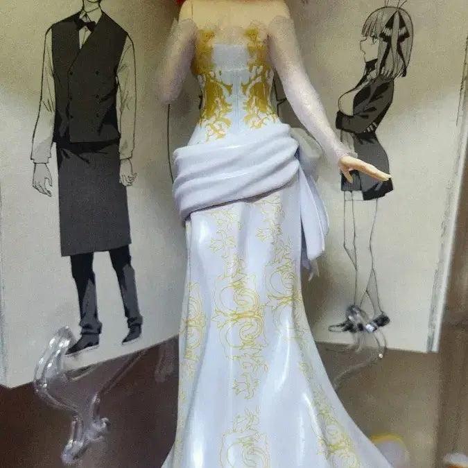 [BUNJANG] The Quintessential Quintuplets Nakano Nino Original Art Exhibition Wedding Dress Figure / 5등분의 신부 나카노 니노 원화전 웨딩 드레스 피규어