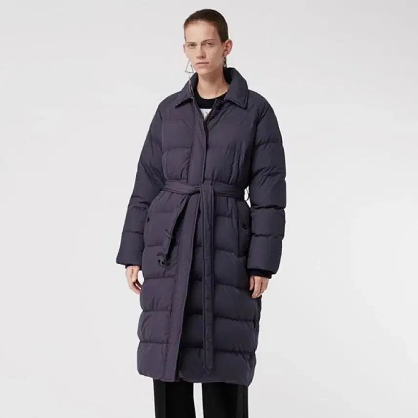[BUNJANG] Burberry Bridgnorth Goose Down Long Coat Belted XS / 정품 버버리 브리지노스 벨트 구스 다운 패딩 코트 xs