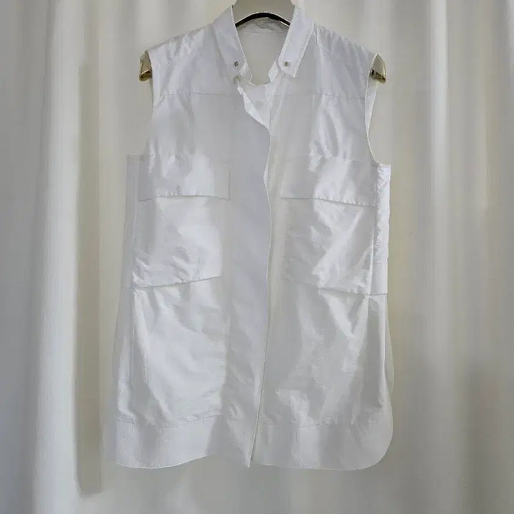 [BUNJANG] System White Blouse / 시스템 화이트 블라우스