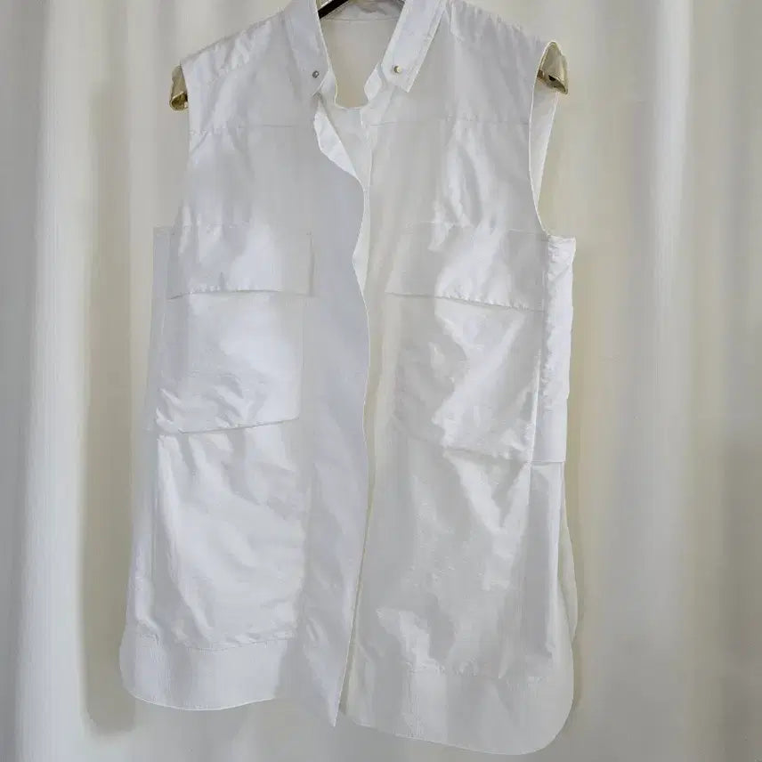[BUNJANG] System White Blouse / 시스템 화이트 블라우스