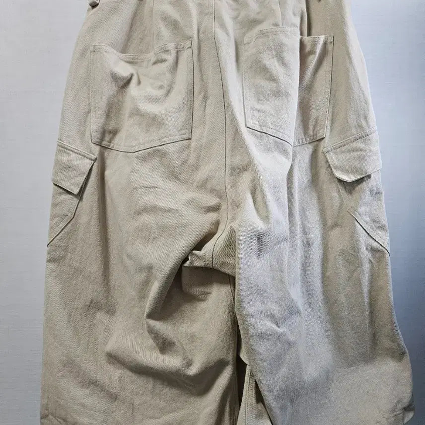 [BUNJANG] Nonnode Side Cargo Shorts Beige / 논노드 사이드 카고 쇼츠 베이지 3