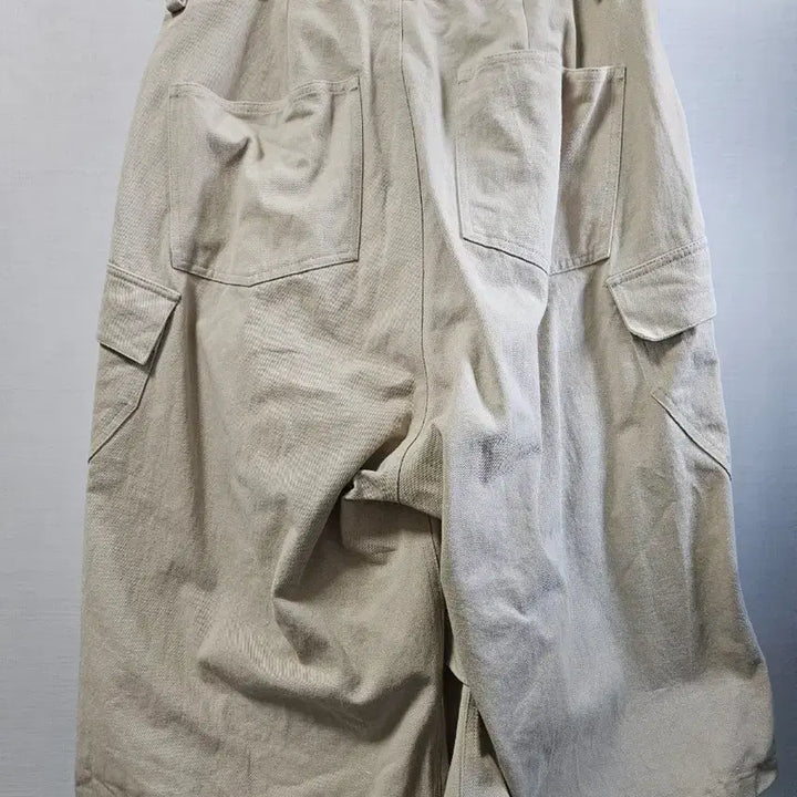 [BUNJANG] Nonnode Side Cargo Shorts Beige / 논노드 사이드 카고 쇼츠 베이지 3