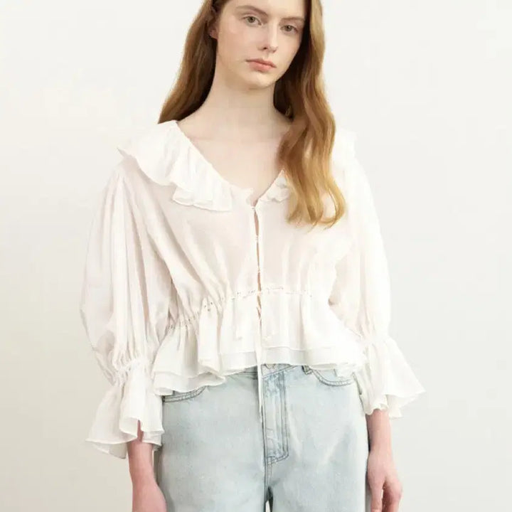 [BUNJANG] Lapla Milky Denim Pants Size S / 라플라 밀키 데님 s