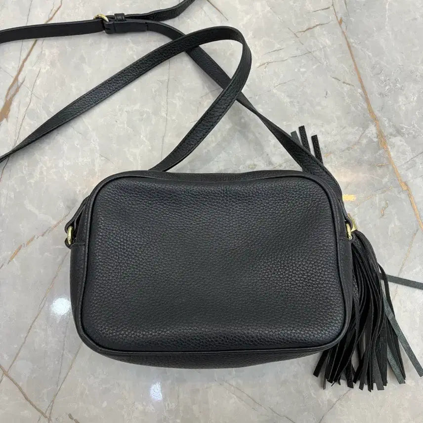 [BUNJANG] Gucci Soho Disco Tassel Leather Crossbody Bag / [정품] 구찌 소호 디스코 태슬 레더 크로스백