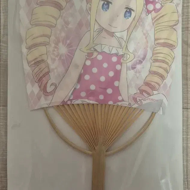 [BUNJANG] Re:Zero Mini Uchiwa Fan Set (4 Types) / 리제로 미니 부채(우치와) 4종 세트