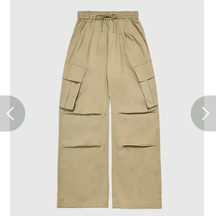 [BUNJANG] Hanten Cotton Cargo Wide Pants / [새상품]행텐코튼카고와이드팬츠