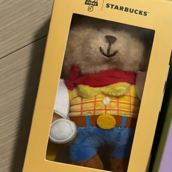 [BUNJANG] Starbucks Toy Story Woody Bearista Keyring / 스타벅스 토이스토리 우디 베어리스타 키링(키체인)