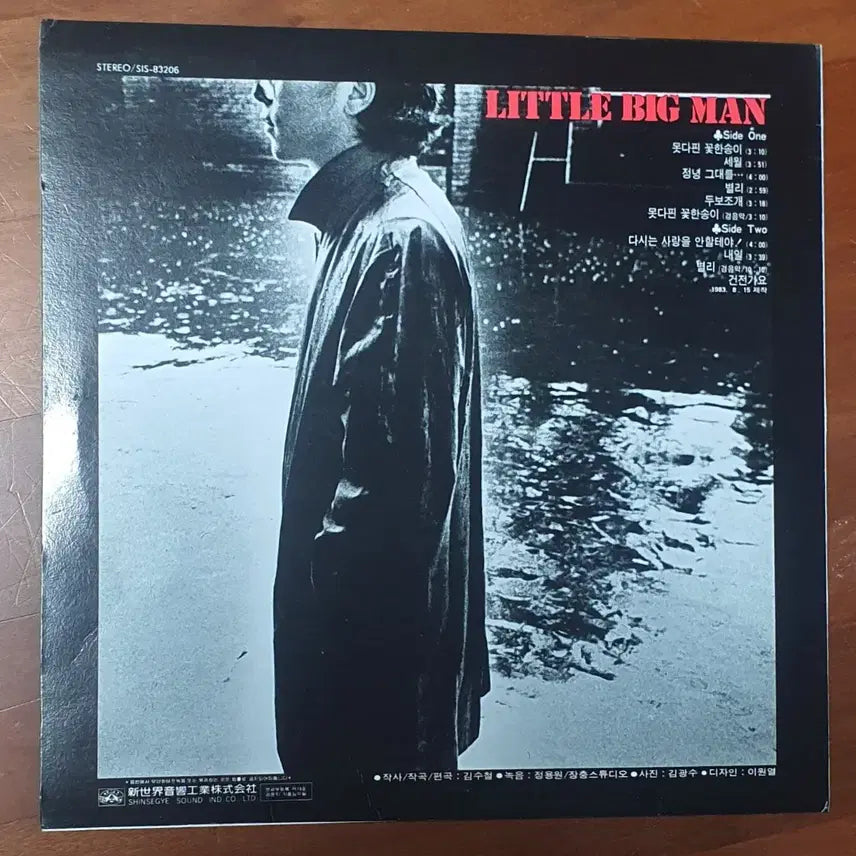 [BUNJANG] Kim Soo-chul 1st Album LP (Mint Condition) / 김수철1집Lp.민트
