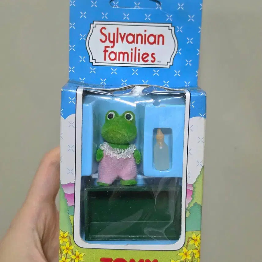 [BUNJANG] Sylvanian Families Old Rare Item Frog Baby / 실바니안 올드레어템 개구리 아기