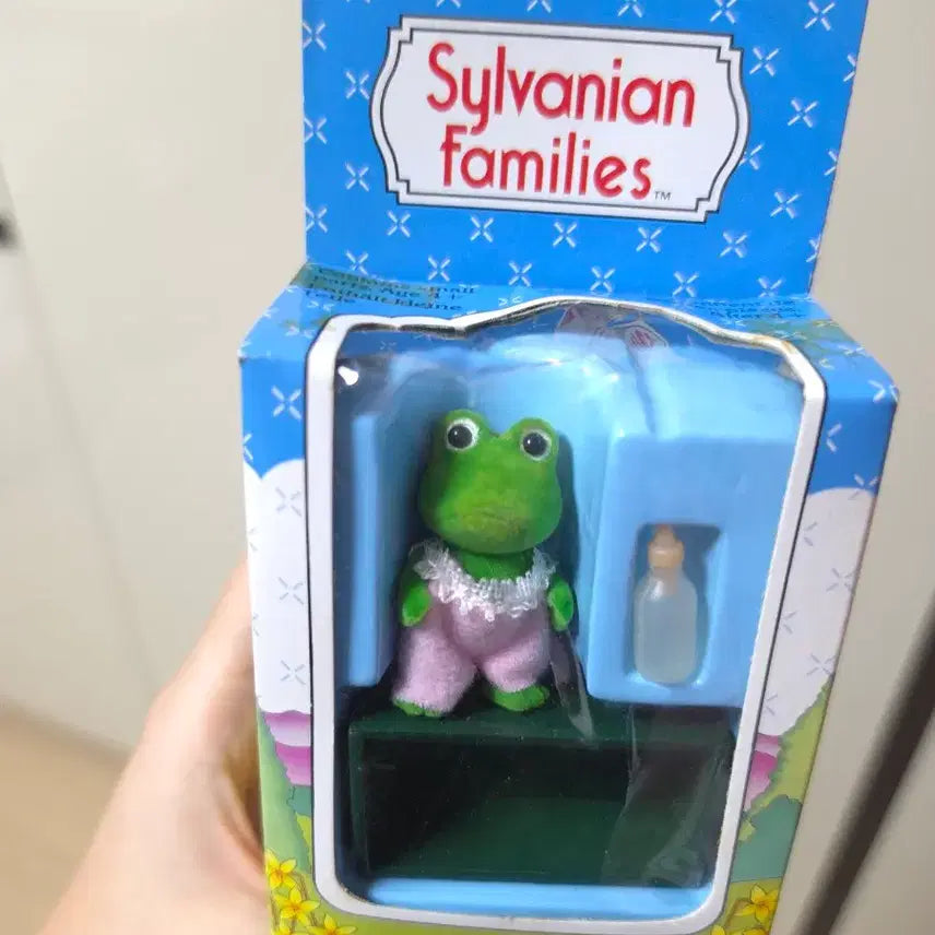 [BUNJANG] Sylvanian Families Old Rare Item Frog Baby / 실바니안 올드레어템 개구리 아기