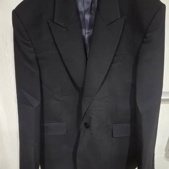 [BUNJANG] Elmood Liv Wool Single Peaked Blazer / [48] 엘무드 리브 울 싱글 피크드 블레이저