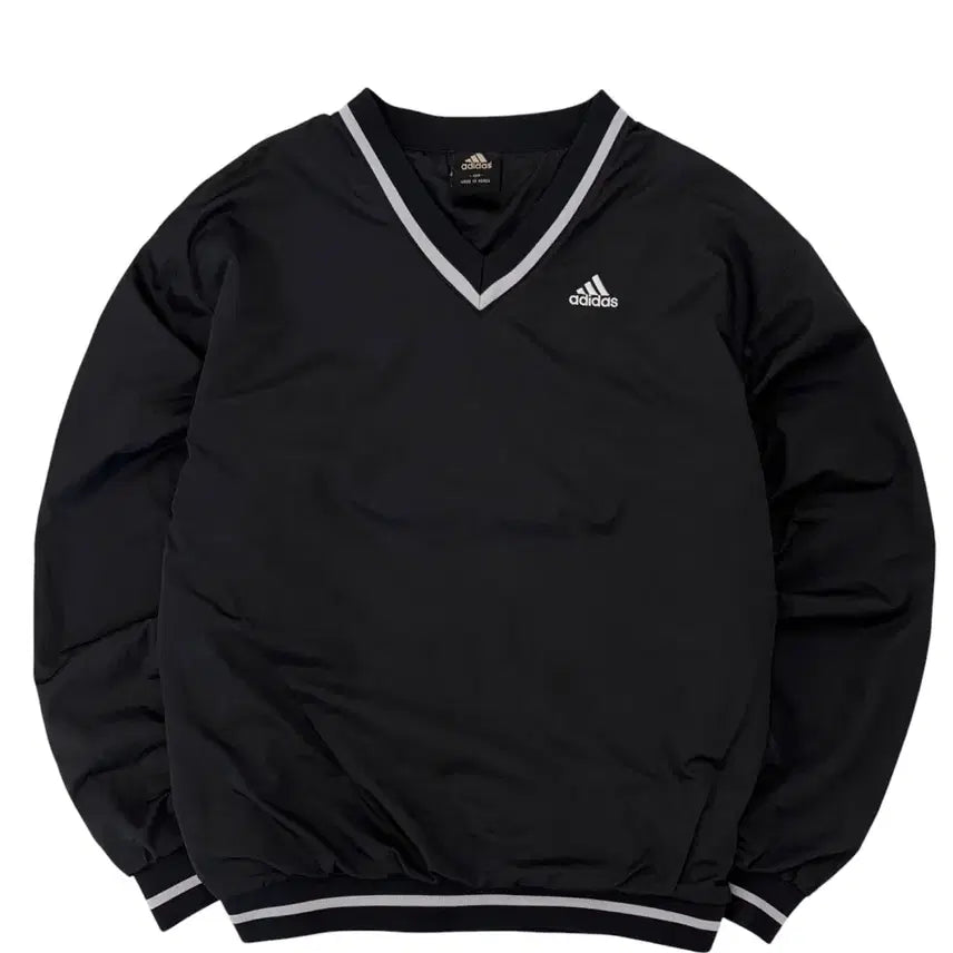 [BUNJANG] Adidas Old School Warm-up Jacket Black L / 아디다스 올드스쿨 웜업 블랙 (L)