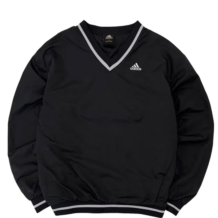 [BUNJANG] Adidas Old School Warm-up Jacket Black L / 아디다스 올드스쿨 웜업 블랙 (L)