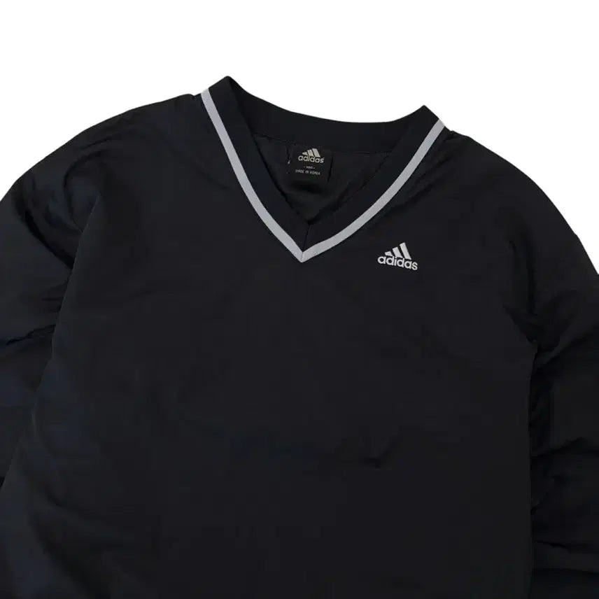 [BUNJANG] Adidas Old School Warm-up Jacket Black L / 아디다스 올드스쿨 웜업 블랙 (L)